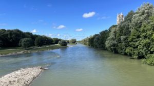 München raus und an die Isar 2.7.2022