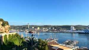 Ausblick Hafen Maó