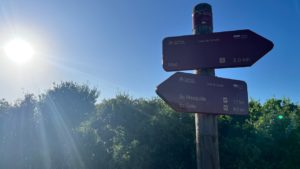 Erster Wegweiser