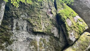 Inschrift Günterfelsen