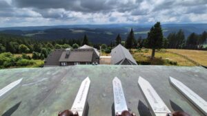Ausblick Richtung Alpen