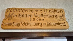 Gasthaus auf (1360m)